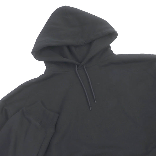 BALENCIAGA Hoodie 508184 Main: 100% cotton black mens XS Used Authentic