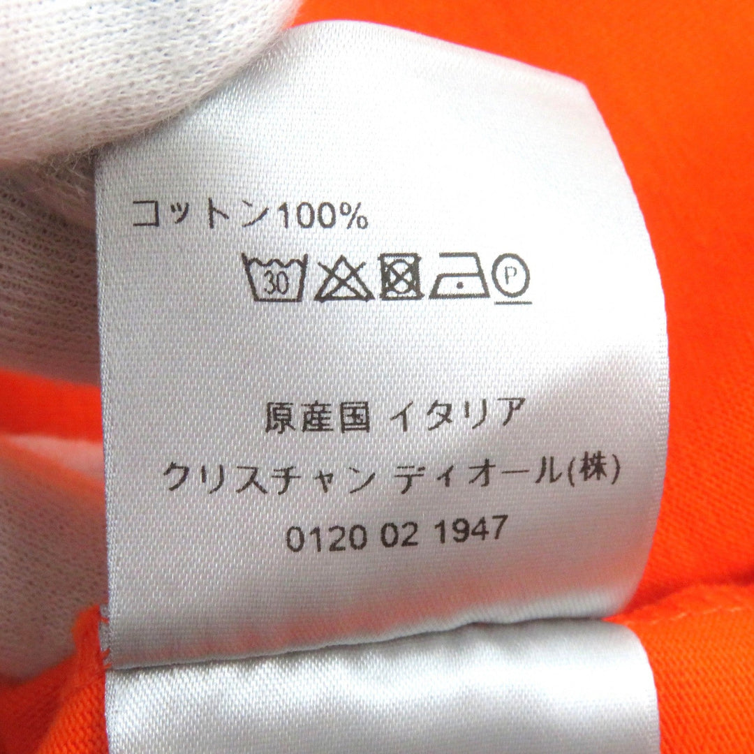 Dior HOMME Short sleeve T-shirt 943J605A0554 Main: 100% cotton Orange CD ICON mens L Used Authentic