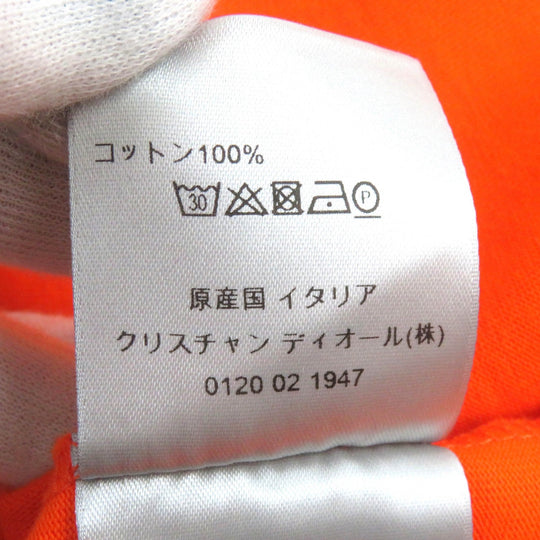 Dior HOMME Short sleeve T-shirt 943J605A0554 Main: 100% cotton Orange CD ICON mens L Used Authentic