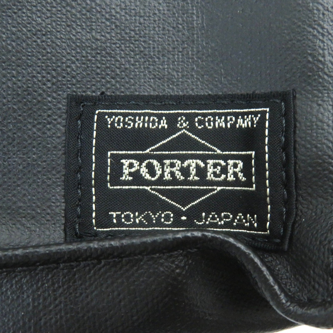 PORTER Shoulder Bag Main: High density canvas (urethane coating), Lining: Cotton Oxford black FREE STYLE Freestyle mens Used Authentic