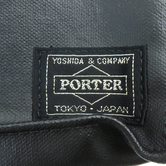 PORTER Shoulder Bag Main: High density canvas (urethane coating), Lining: Cotton Oxford black FREE STYLE Freestyle mens Used Authentic