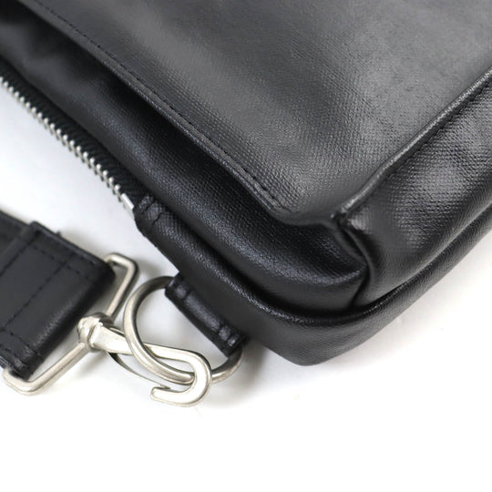 PORTER Shoulder Bag Main: High density canvas (urethane coating), Lining: Cotton Oxford black FREE STYLE Freestyle mens Used Authentic