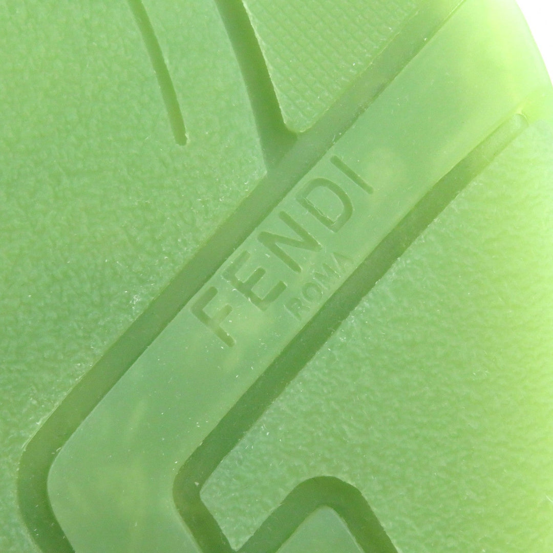 FENDI Sandals 7X1503 Sole: Rubber green FENDI FLOW SANDALS mens 6 Used Authentic