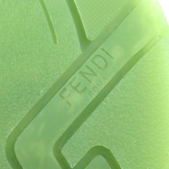 FENDI Sandals 7X1503 Sole: Rubber green FENDI FLOW SANDALS mens 6 Used Authentic