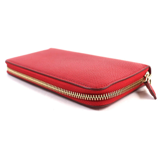 TOM FORD Long Wallet Purse Main: Leather Red mens Used Authentic