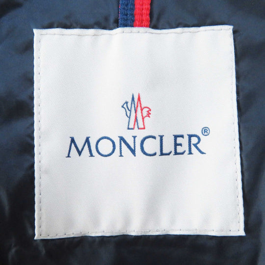 MONCLER down coat Outer: 100% nylon, Lining: 100% nylon, Hood lining: 100% nylon, Filling: 90% down, 10% feather Navy HERMINE Women 00 Used Authentic