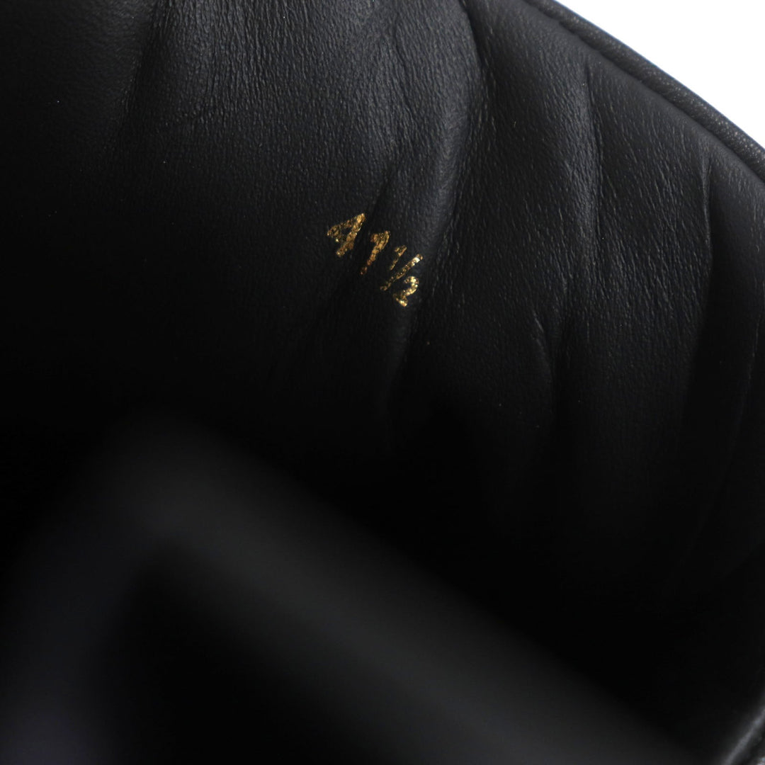Christian Louboutin Low cut sneakers Main: Leather Black gold LOUIS JUNIR SPIKES 2022 N mens 41.5 Used Authentic
