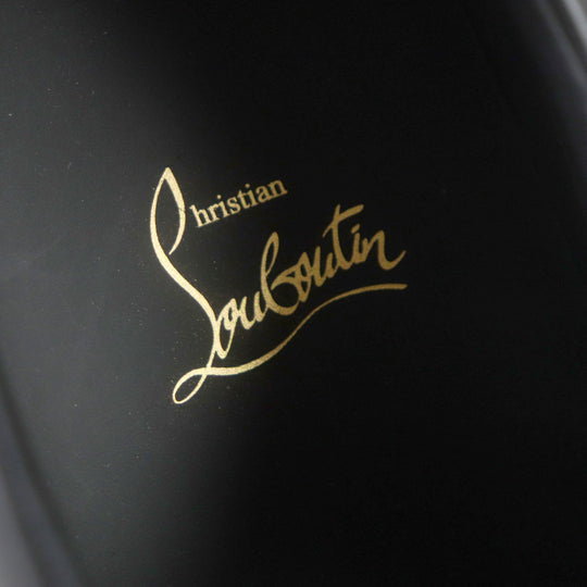 Christian Louboutin Low cut sneakers Main: Leather Black gold LOUIS JUNIR SPIKES 2022 N mens 41.5 Used Authentic