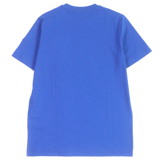 MONCLER Short sleeve T-shirt Main: 100% cotton blue Stainless Steel TSHIRT mens S Used Authentic