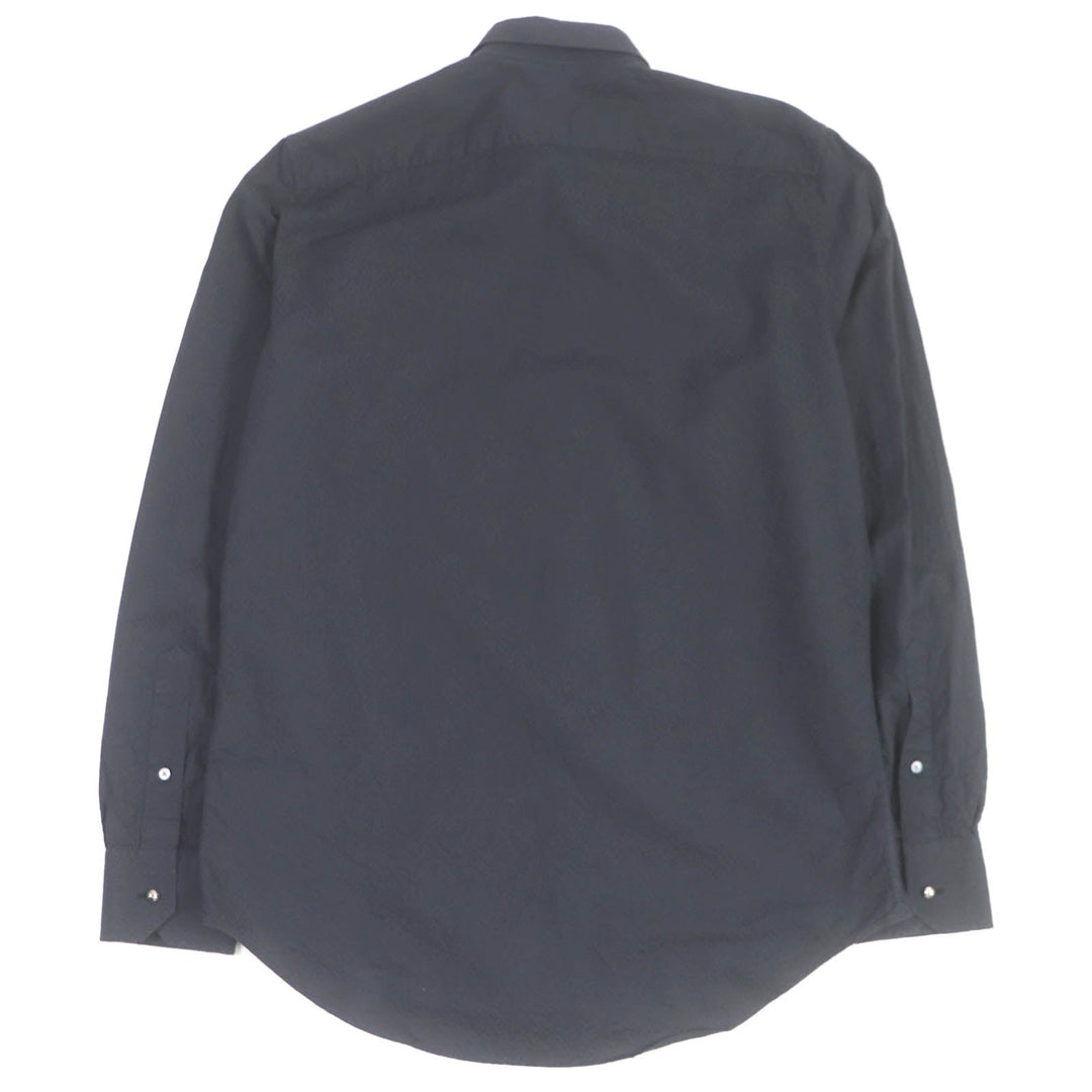 LOUIS VUITTON Long sleeve shirt Main: 100% cotton Dark navy mens S Used Authentic