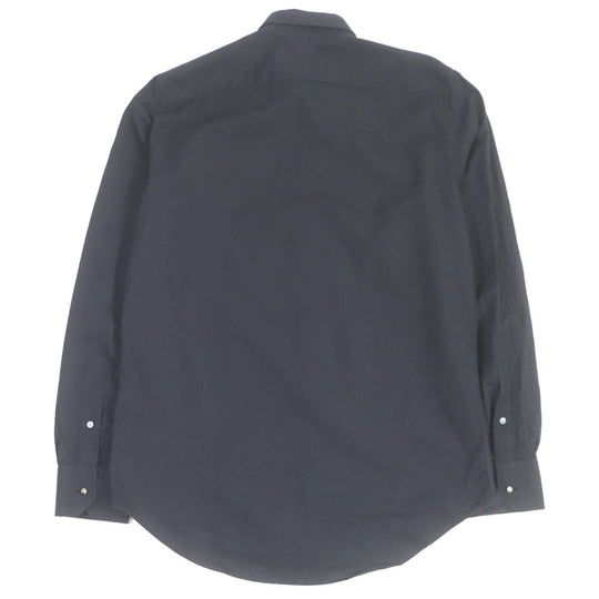 LOUIS VUITTON Long sleeve shirt Main: 100% cotton Dark navy mens S Used Authentic