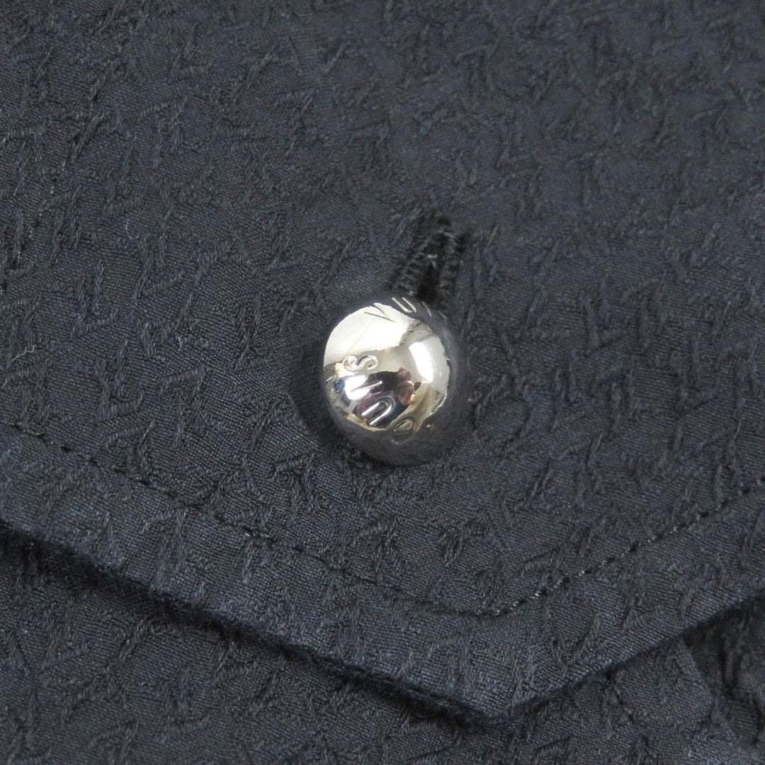 LOUIS VUITTON Long sleeve shirt Main: 100% cotton Dark navy mens S Used Authentic