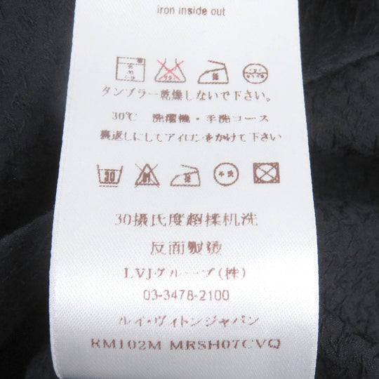 LOUIS VUITTON Long sleeve shirt Main: 100% cotton Dark navy mens S Used Authentic