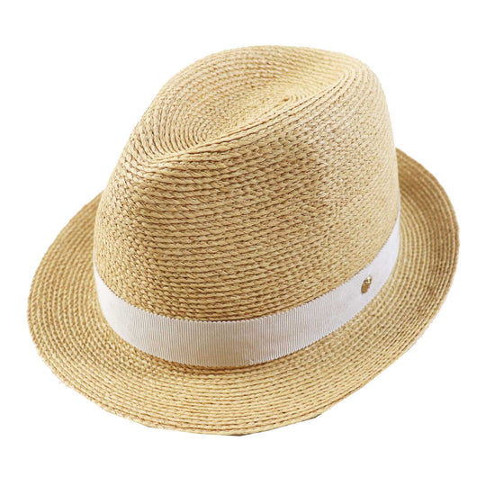 HELEN KAMINSKI Other hats Main: 100% raffia, part: 50% cotton, part: 50% rayon Natural Light Gray Avara Women Used Authentic