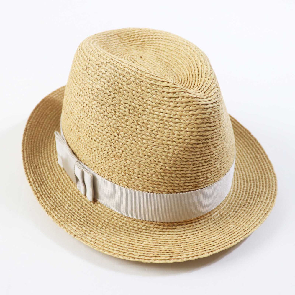 HELEN KAMINSKI Other hats Main: 100% raffia, part: 50% cotton, part: 50% rayon Natural Light Gray Avara Women Used Authentic