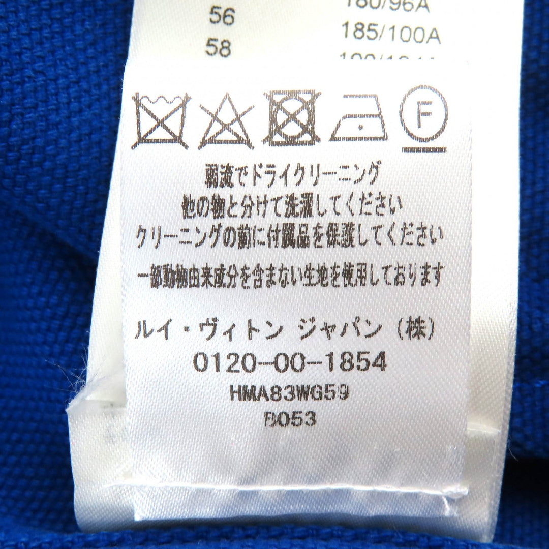LOUIS VUITTON Denim Jacket HMA83W Outer: 100% cotton, Lining: 100% cotton, Leather part: Cowhide Blue pink Amen Break Cropped Gradient Denim Jacket Amen Break Gradient Denim Cropped Jacket mens 52 Used Authentic