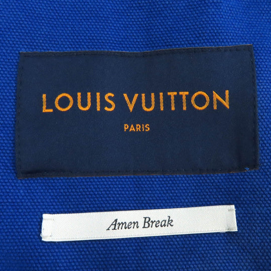 LOUIS VUITTON Denim Jacket HMA83W Outer: 100% cotton, Lining: 100% cotton, Leather part: Cowhide Blue pink Amen Break Cropped Gradient Denim Jacket Amen Break Gradient Denim Cropped Jacket mens 52 Used Authentic