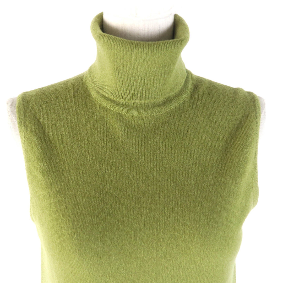 HERMES ensemble Main: 100% cashmere green Women SM Used Authentic