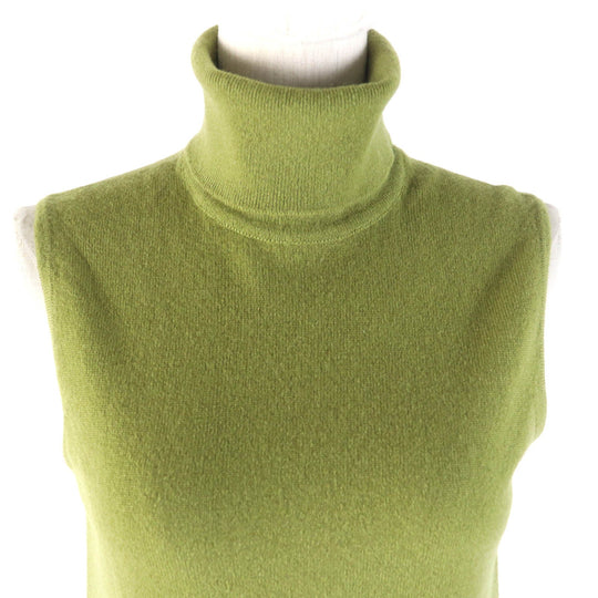 HERMES ensemble Main: 100% cashmere green Women SM Used Authentic