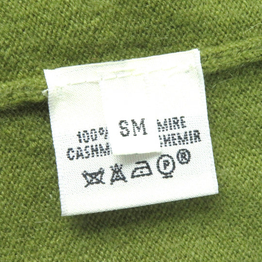 HERMES ensemble Main: 100% cashmere green Women SM Used Authentic