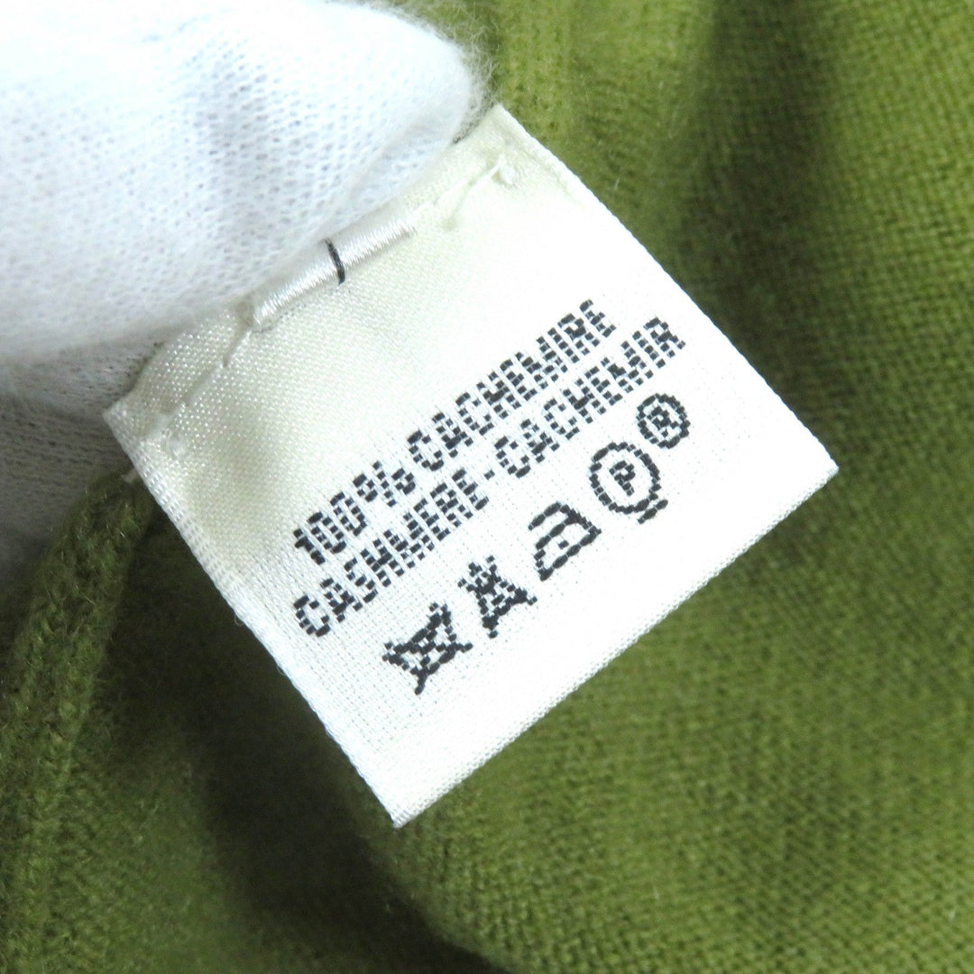 HERMES ensemble Main: 100% cashmere green Women SM Used Authentic