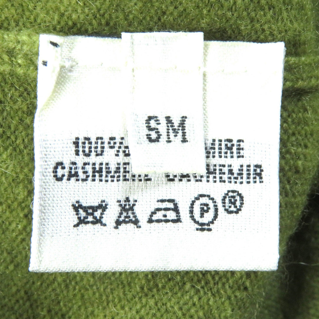 HERMES ensemble Main: 100% cashmere green Women SM Used Authentic