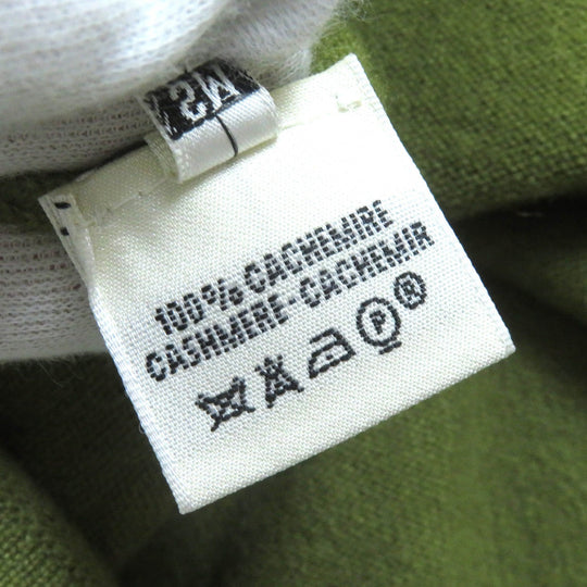 HERMES ensemble Main: 100% cashmere green Women SM Used Authentic