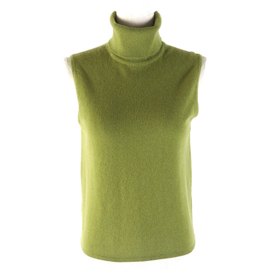 HERMES ensemble Main: 100% cashmere green Women SM Used Authentic