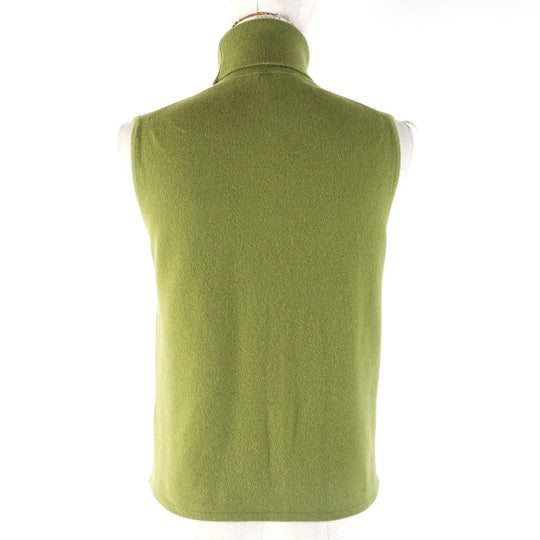HERMES ensemble Main: 100% cashmere green Women SM Used Authentic
