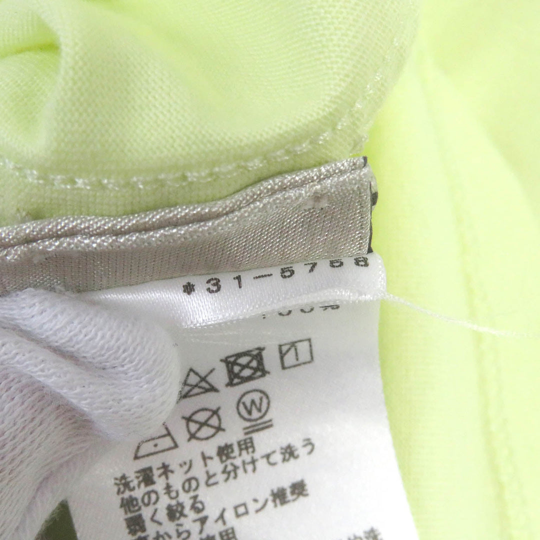 HERMES Short sleeve T-shirt Main: 100% cotton Light yellow Poulp Watch mens S Used Authentic