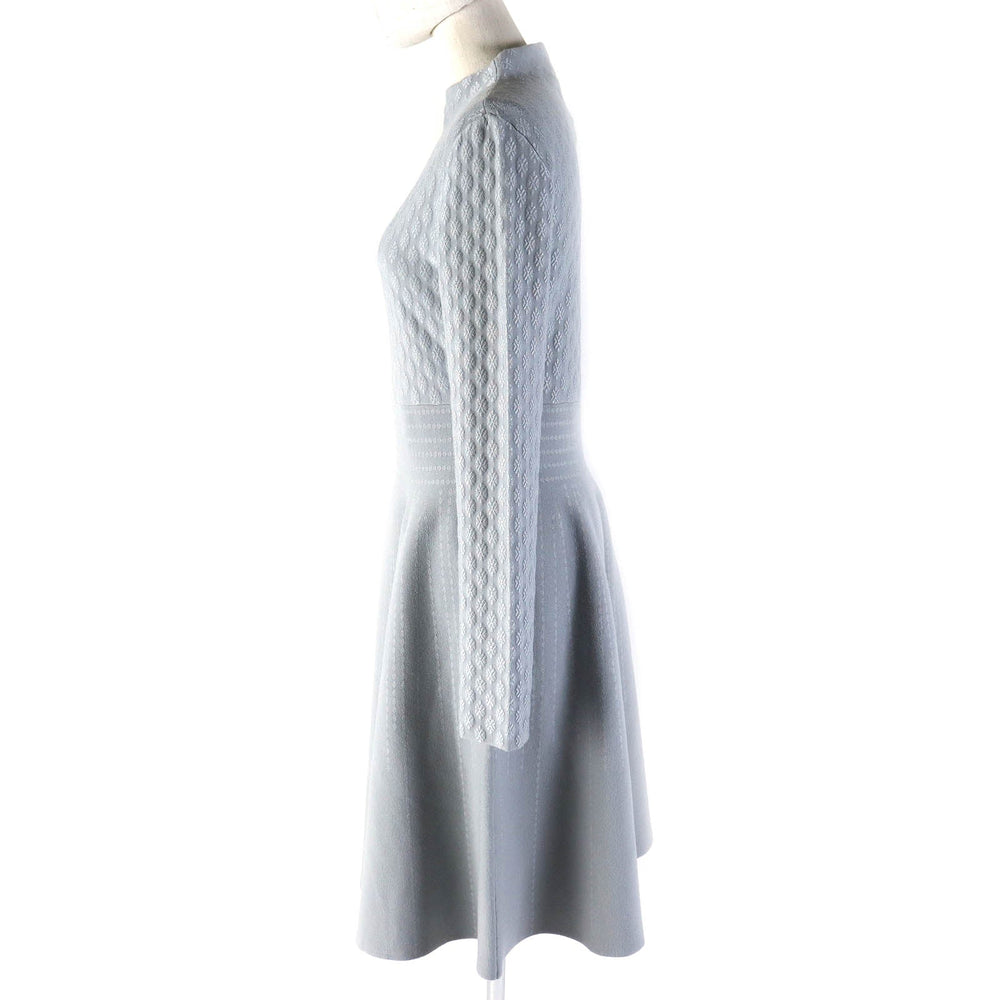 EMPORIO ARMANI one piece 6K2AT 2M03Z Main: 64% viscose, 24% polyamide, 10% polyethylene, 2% elastane gray Women 42 Used Authentic