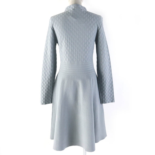 EMPORIO ARMANI one piece 6K2AT 2M03Z Main: 64% viscose, 24% polyamide, 10% polyethylene, 2% elastane gray Women 42 Used Authentic