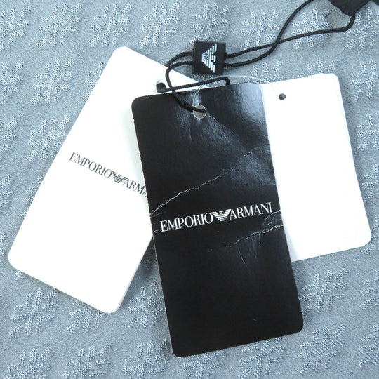 EMPORIO ARMANI one piece 6K2AT 2M03Z Main: 64% viscose, 24% polyamide, 10% polyethylene, 2% elastane gray Women 42 Used Authentic