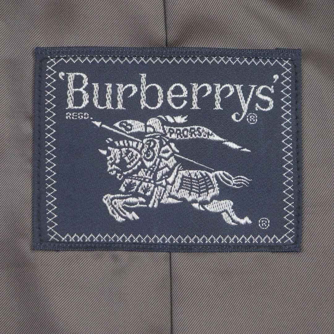 BURBERRY Stainless collar coat Outer: 100% wool, Outer: 30% camel, Lining: cupra, Lining: polyester Dark brown mens Used Authentic