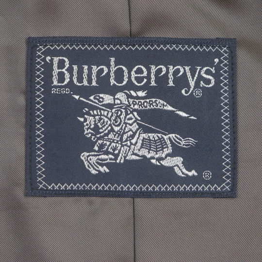 BURBERRY Stainless collar coat Outer: 100% wool, Outer: 30% camel, Lining: cupra, Lining: polyester Dark brown mens Used Authentic