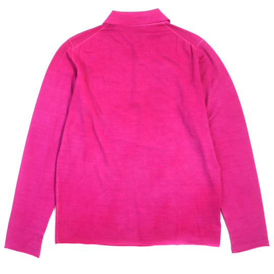 GIORGIO ARMANI knit Outer fabric: 100% wool pink mens 50 Used Authentic