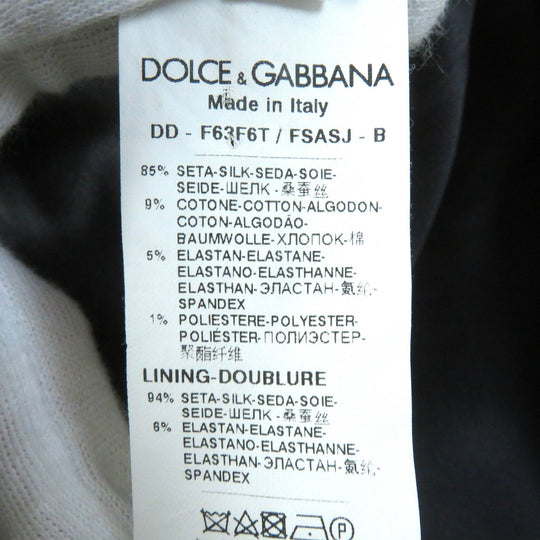 DOLCE&GABBANA one piece F63F6T/FSASJ Outer material: 85% silk, Outer material: 9% cotton, Outer material: 5% elastane (polyurethane), Outer material: 1% polyester Black Yellow type Red Women 36 Used Authentic