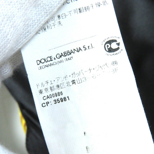 DOLCE&GABBANA one piece F63F6T/FSASJ Outer material: 85% silk, Outer material: 9% cotton, Outer material: 5% elastane (polyurethane), Outer material: 1% polyester Black Yellow type Red Women 36 Used Authentic