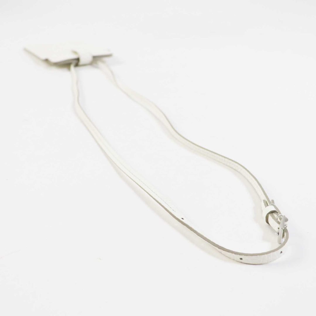 Maison Margiela Shoulder Bag Main: Leather white SA3VZ0001 Women Used Authentic