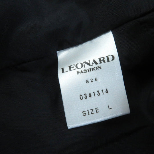 LEONARD Jacket Lining: 100% wool, Filling: 100% polyester, Lining: 100% cupra Multi Women L Used Authentic