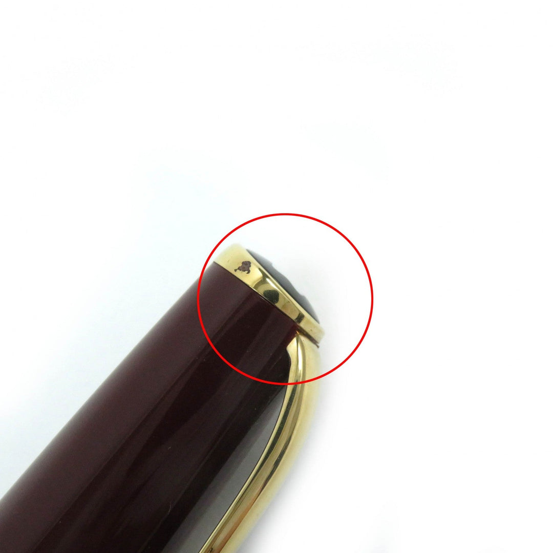 MONTBLANC Ballpoint pen Resin, Gold Plated Bordeaux Generation New Model mens(Unisex) Used Authentic