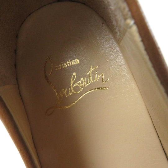 Christian Louboutin Leather shoes 3190298 Main: Leather Camel ALIOCHETTE Women 36 Used Authentic