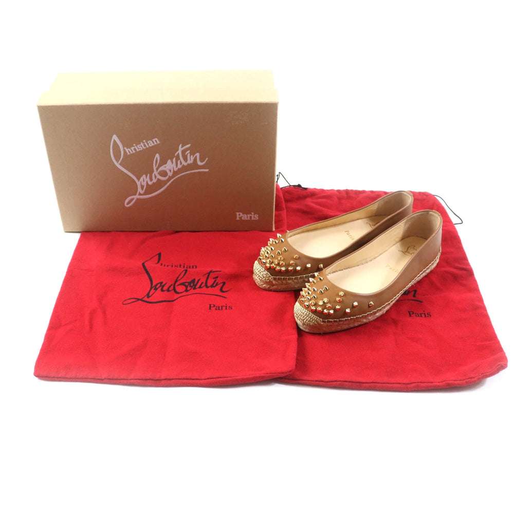 Christian Louboutin Leather shoes 3190298 Main: Leather Camel ALIOCHETTE Women 36 Used Authentic