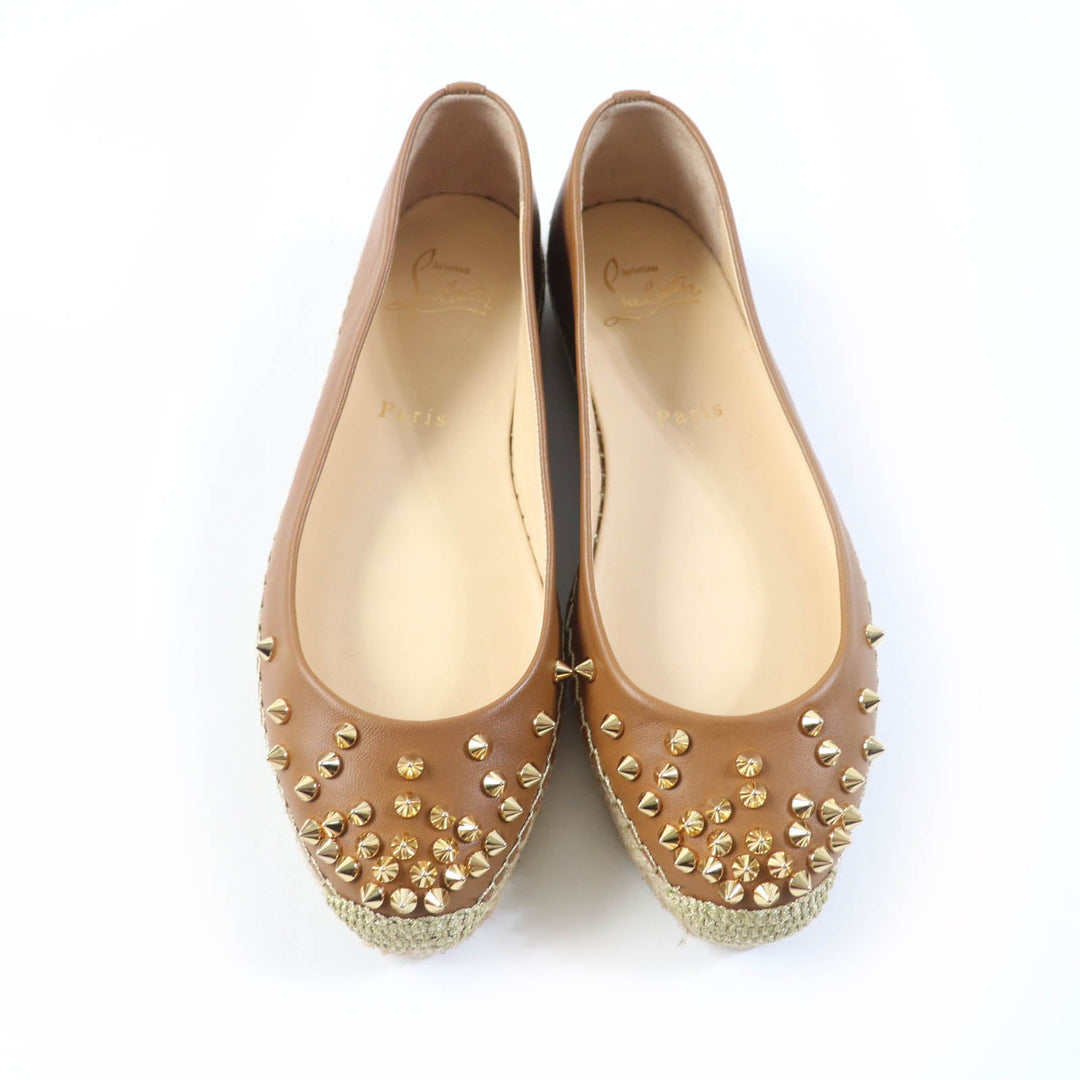 Christian Louboutin Leather shoes 3190298 Main: Leather Camel ALIOCHETTE Women 36 Used Authentic