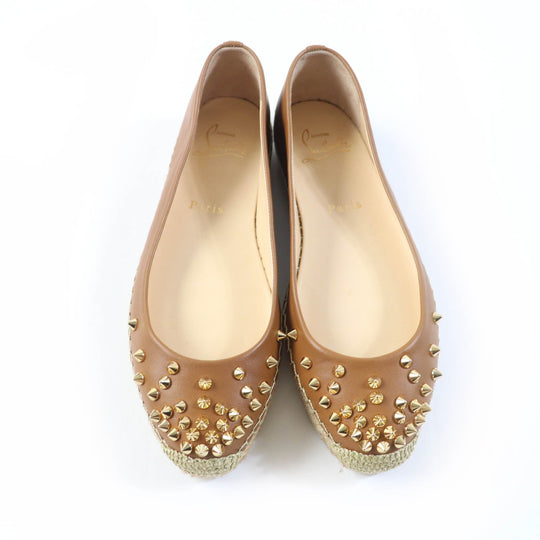 Christian Louboutin Leather shoes 3190298 Main: Leather Camel ALIOCHETTE Women 36 Used Authentic