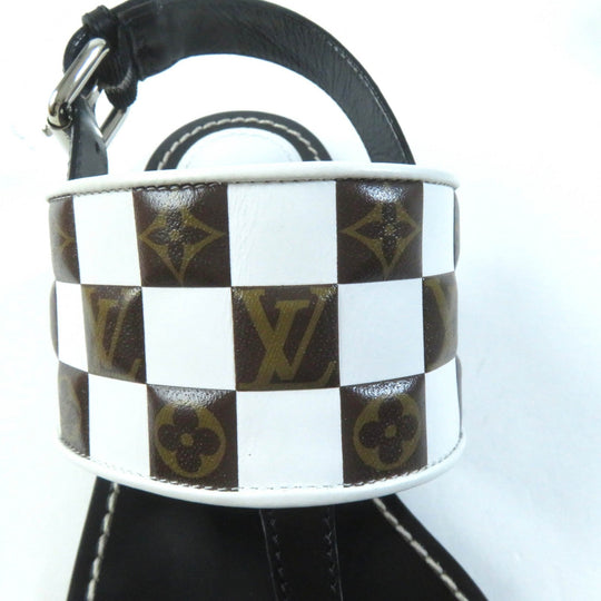 LOUIS VUITTON Sandals Main: Leather Multi Women 37 1/2 Used Authentic