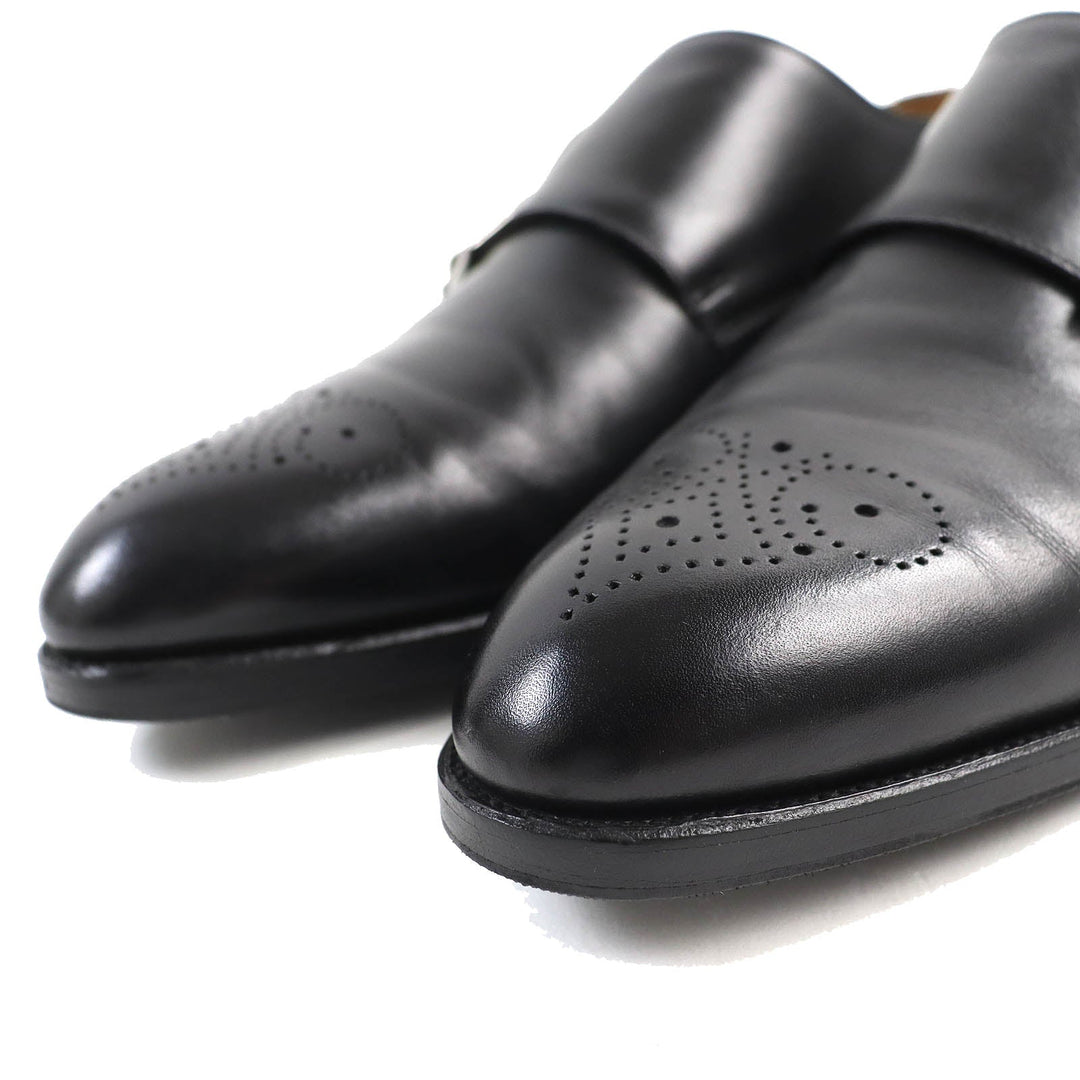 John Lobb Leather shoes Main: Leather black CAMBERLEY mens 6 Used Authentic