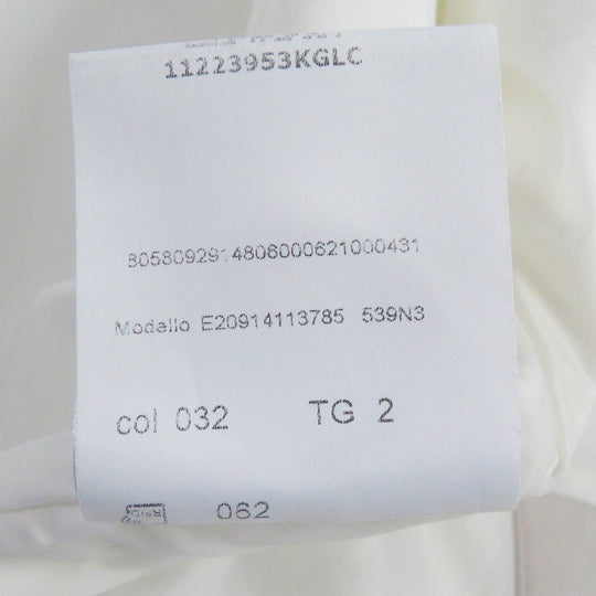 MONCLER Nylon jacket Main: 100% nylon, some parts: 100% polyester white TRAKEHNER mens 2 Used Authentic