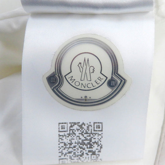 MONCLER Nylon jacket Main: 100% nylon, some parts: 100% polyester white TRAKEHNER mens 2 Used Authentic