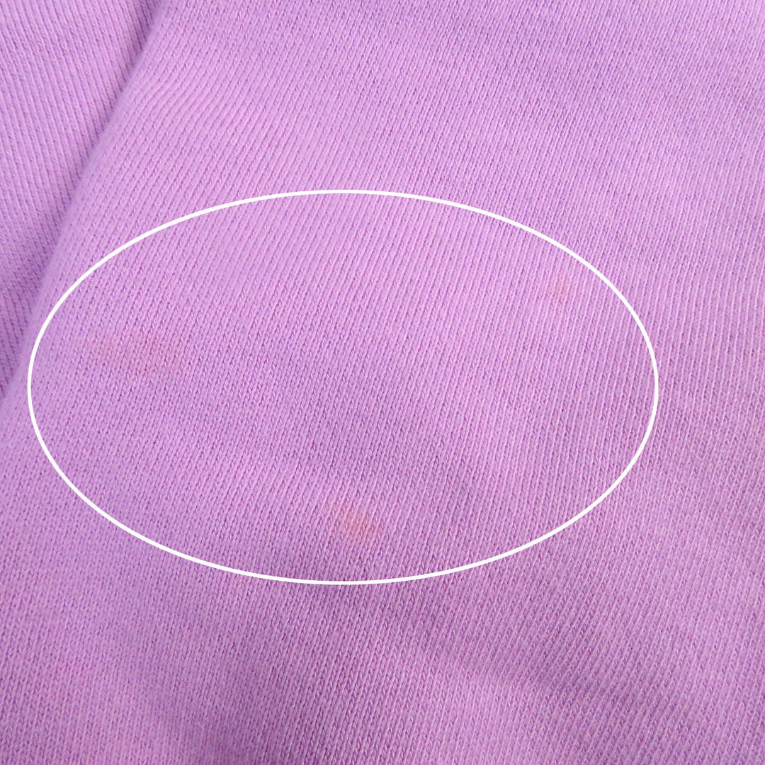 CELINE Hoodie 2Y369670Q Main: 100% cotton, part: 96% cotton, part: 4% polyurethane lavender mens M Used Authentic